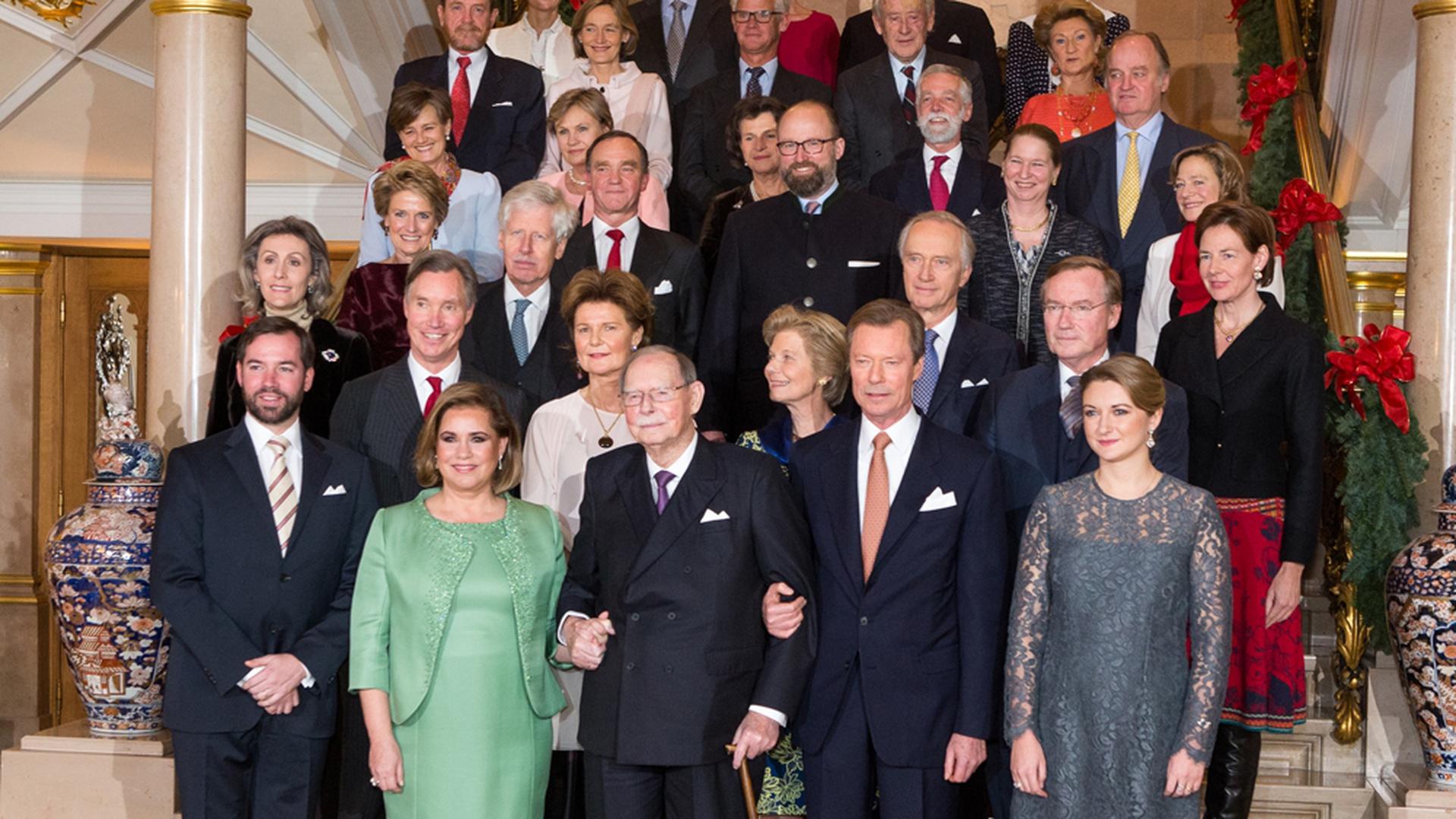 En décembre 2016, le grand-duc Jean a célébré le 125e anniversaire de la dynastie avec toute la famille.