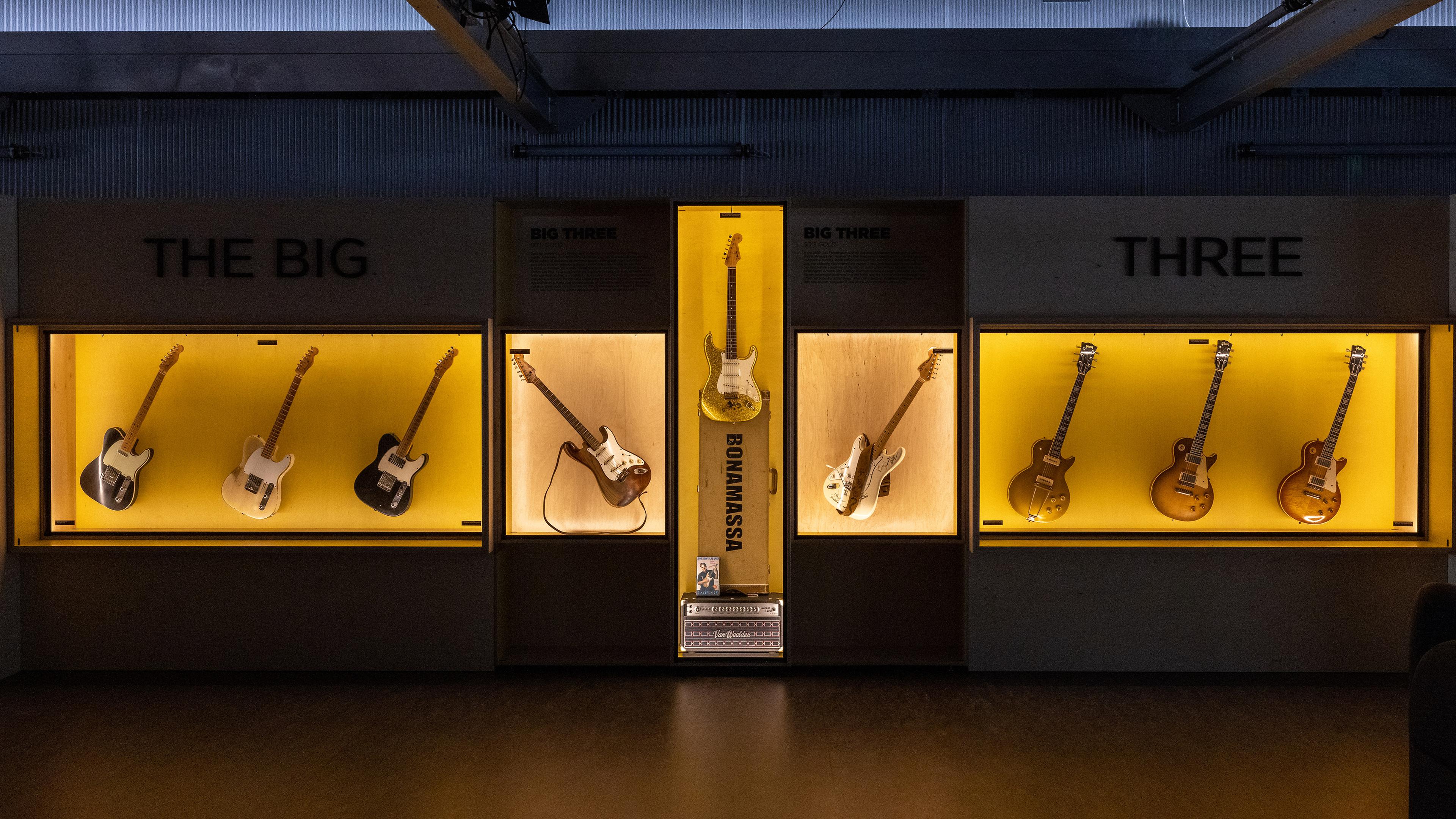 Une exposition sur l'histoire de la guitare électrique