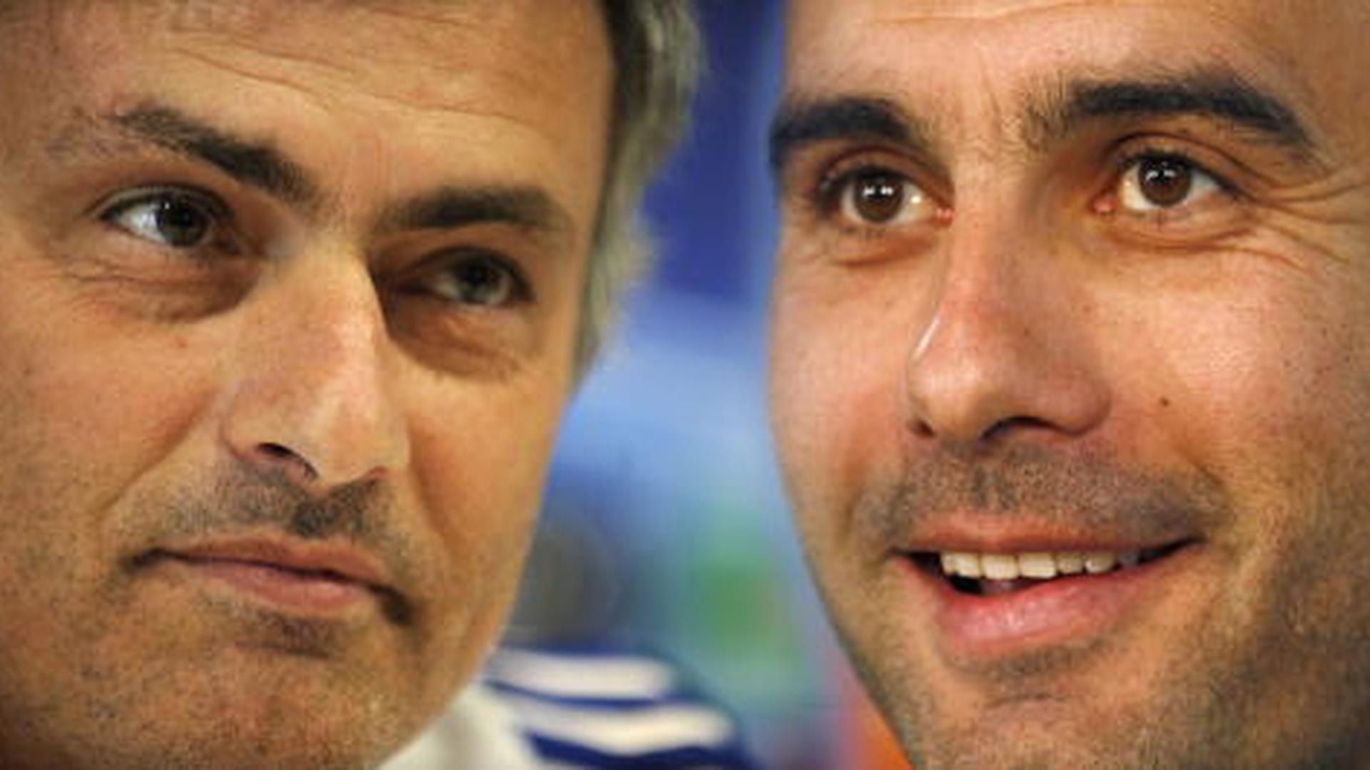 Jose Mourinho et Pep Guardiola en Angleterre qui plus est dans la même ville.