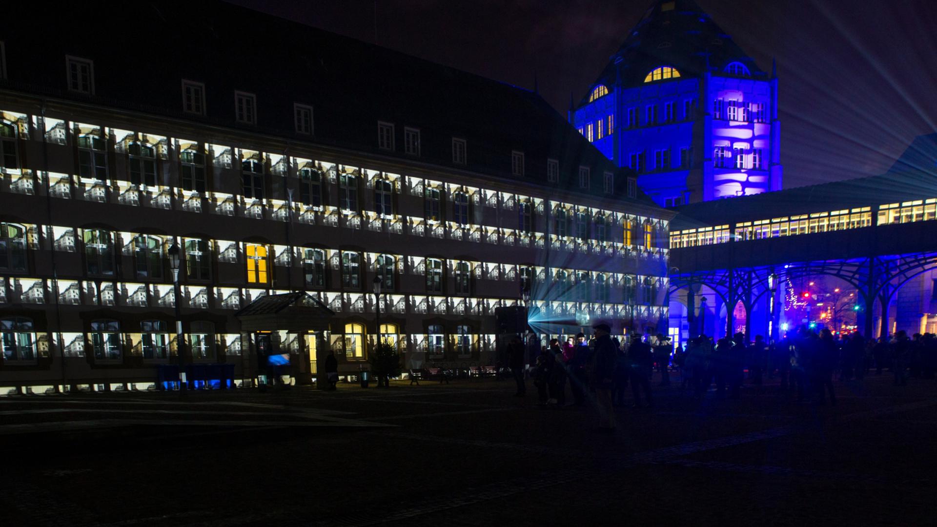Light Nights sur le palais de justice