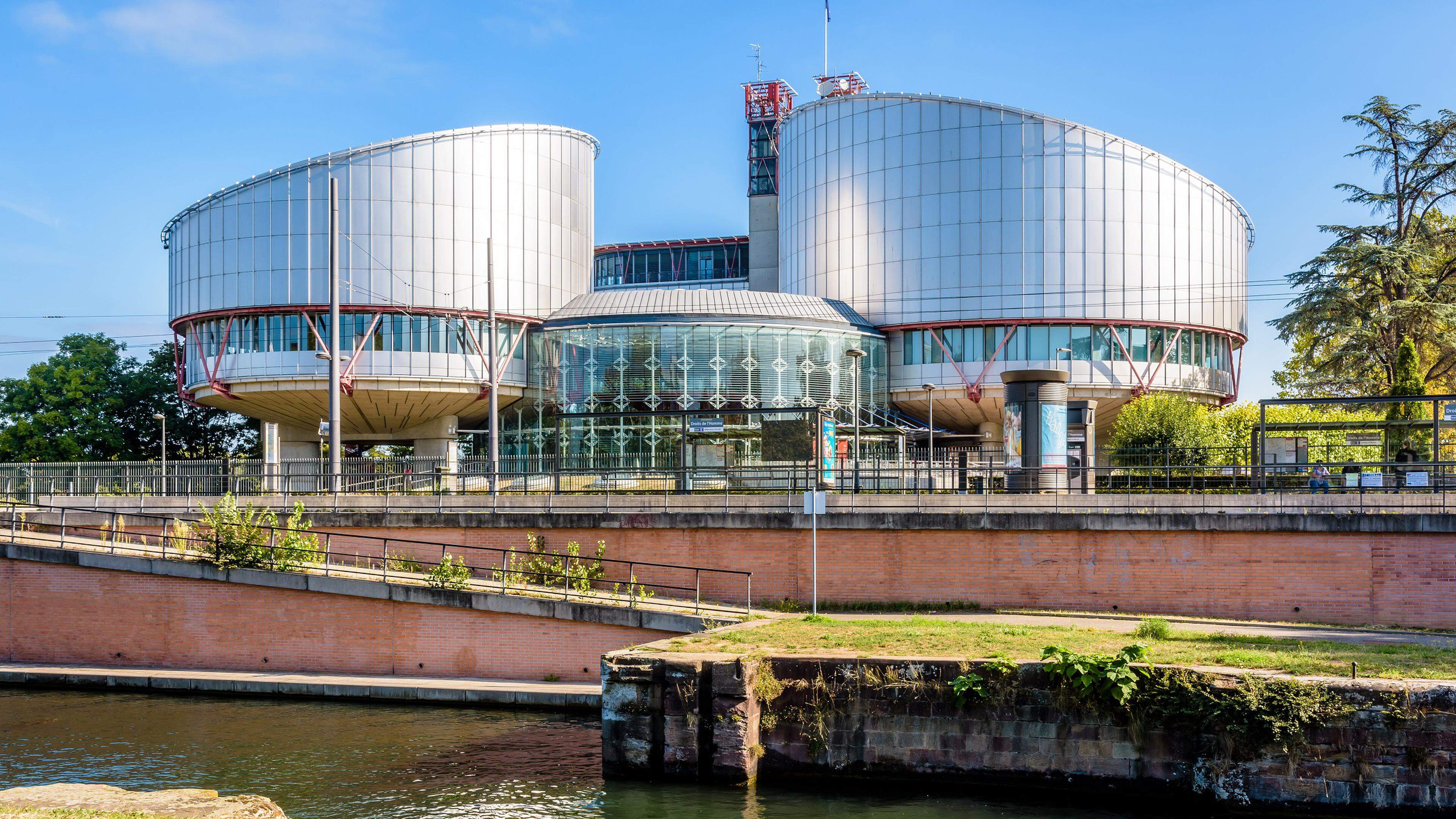 La Cour européenne des droits de l’Homme siège à Strasbourg.