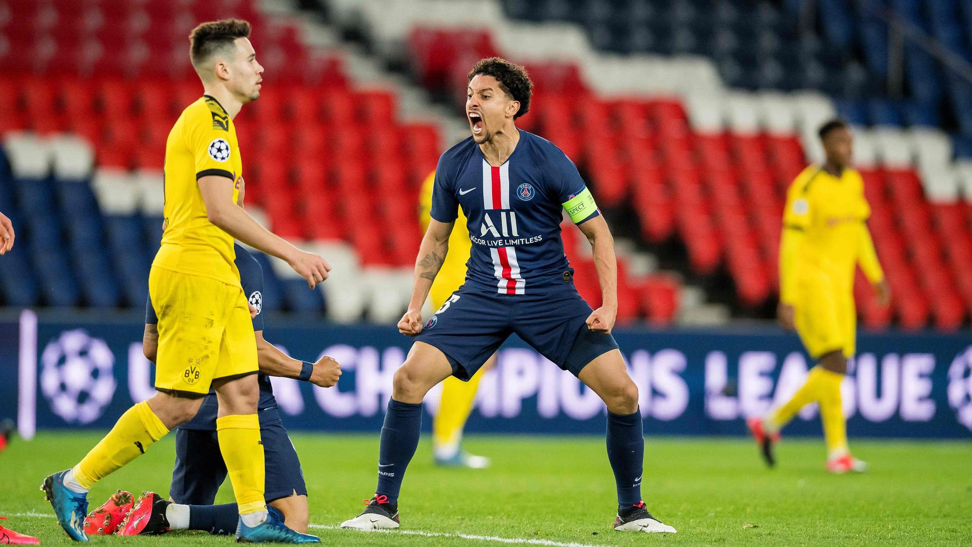 Emmené par un Neymar inspiré et un siolide Marquinhos, le PSG a refait son retard et battu Dortmund 2-0 pour rallier les quarts de finale de la C1.