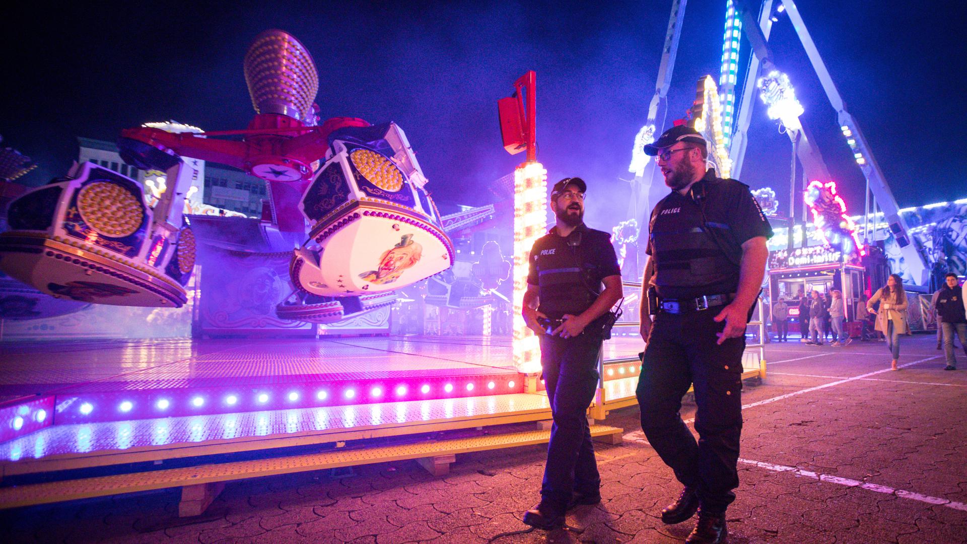 Les contrôles d'identité font partie du quotidien de la Police de la Foire