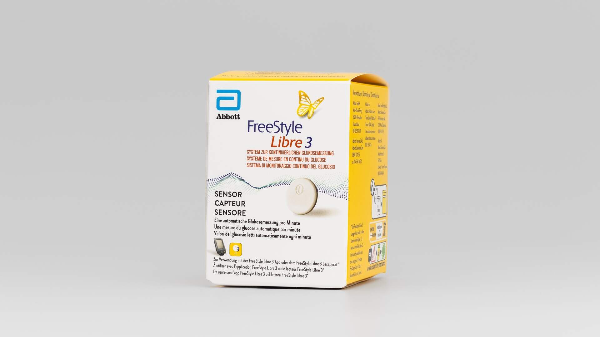 Capteur Freestyle Libre 2 Pour Mesure De Glycémie - Neuf, Date Expiration 2026, EAN 3664592000137