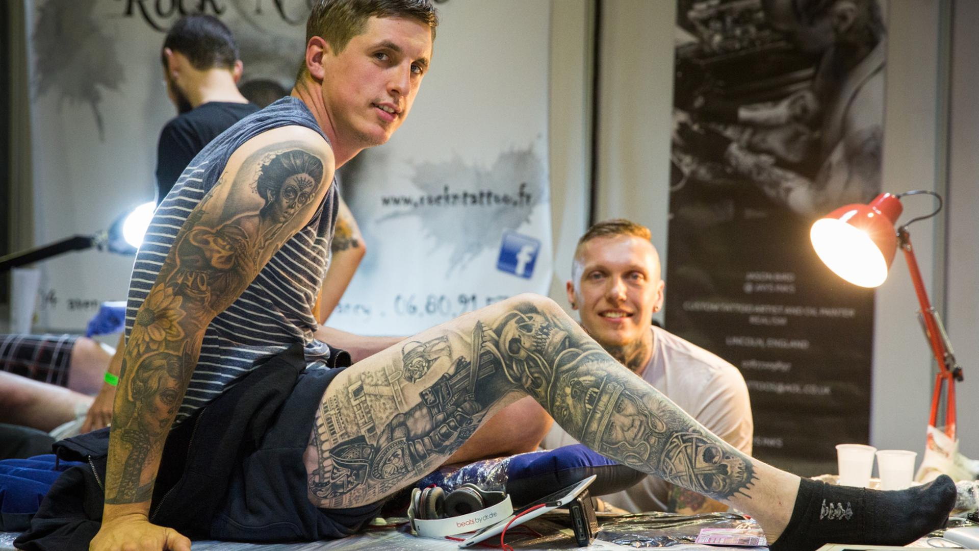Cinq candidats au tatouage rencontrés sur les tables de «The Storm» qui se déroule durant tout ce week-end à Luxexpo au Kirchberg, nous donnent leur avis.