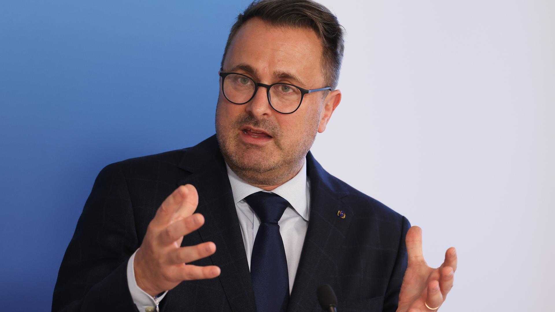 Xavier Bettel dit ne pas avoir l'intention de se rendre en Ukraine pour uniquement faire de belles images.