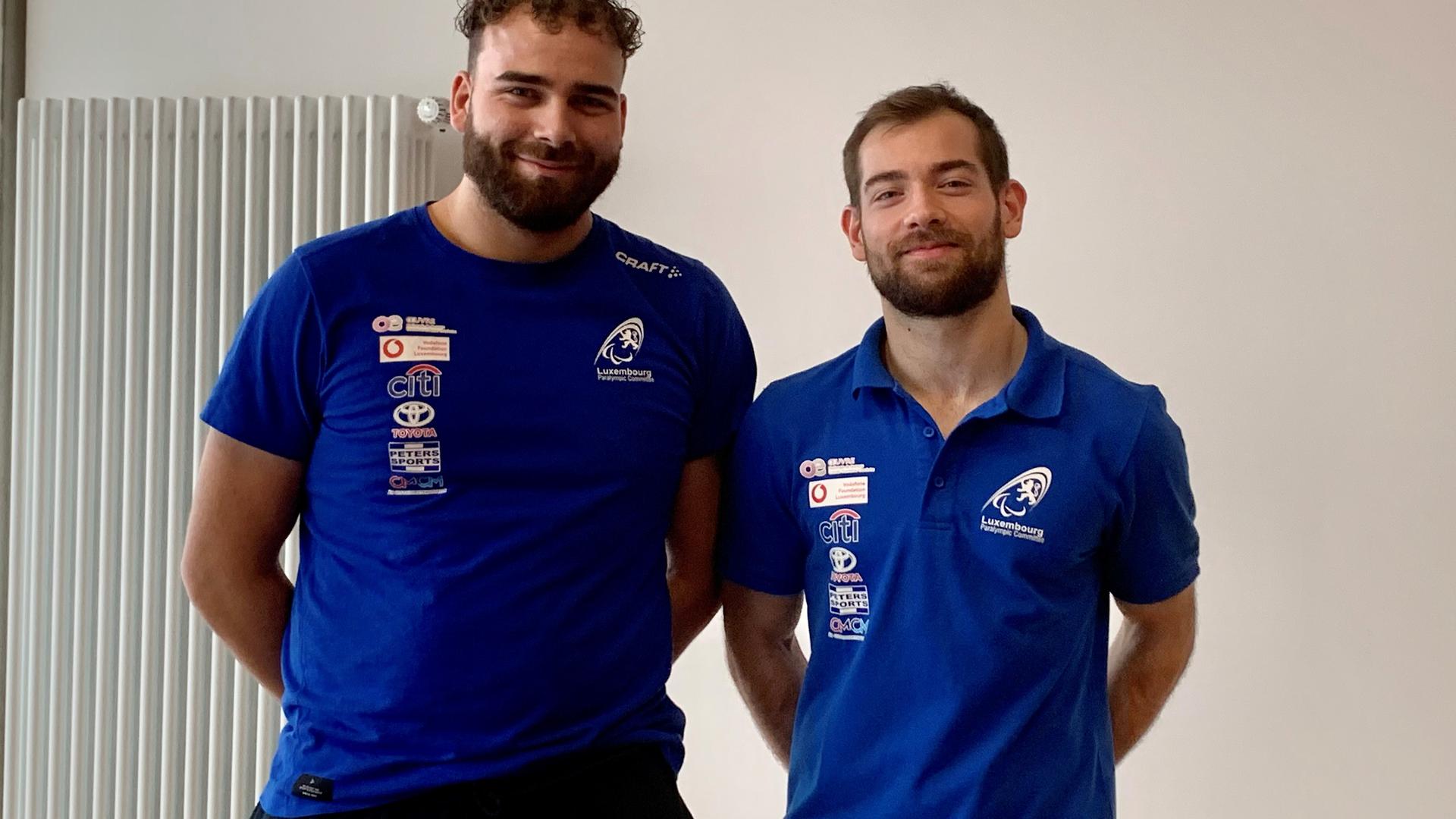 Matteo Scuto et Philippe Hein lors des Paralympic Days 2022.