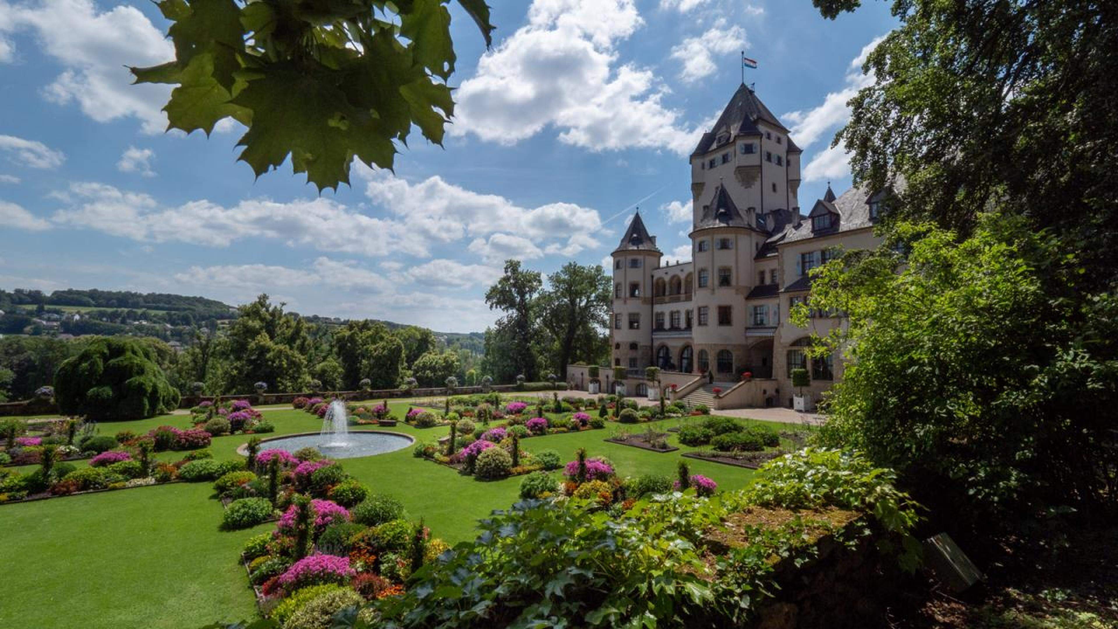 Le jardin et le parc du château de Colmar-Berg seront exceptionnellement ouverts au grand public le premier week-end de juin.