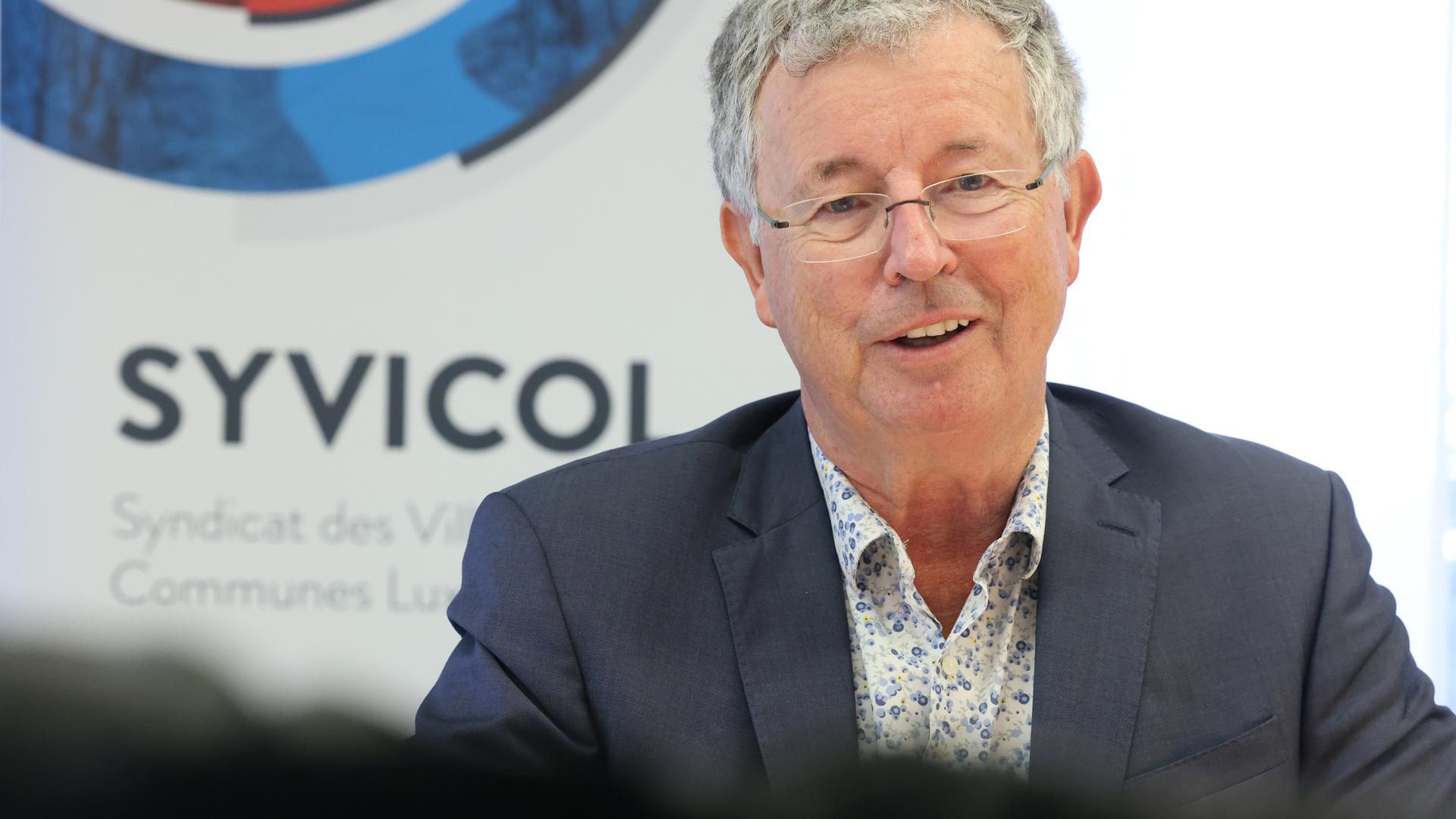 Le président du Syvicol, Emile Eicher (CSV), fait la promotion de l'engagement communal 