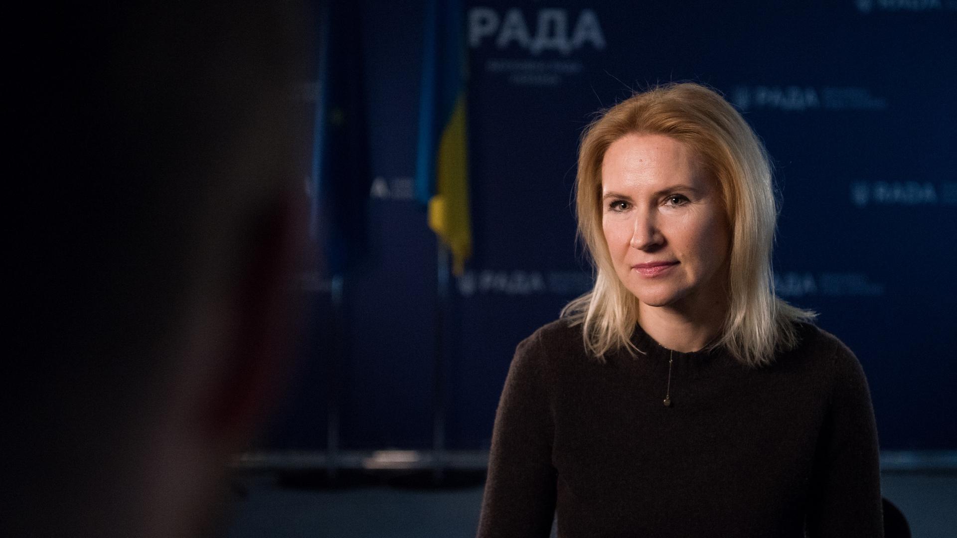 Olena Kondratiuk est membre du Parlement ukrainien depuis 15 ans.