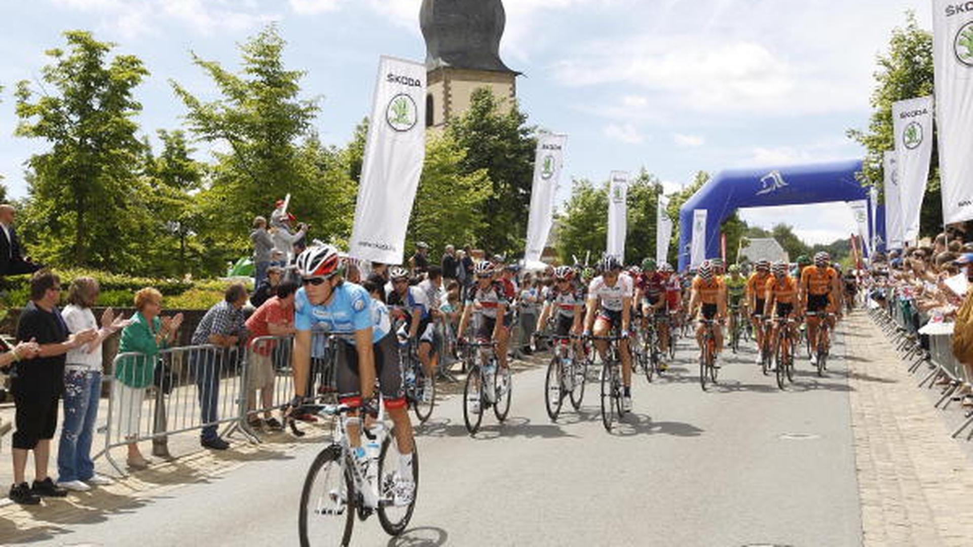 Tour de Luxembourg 2013 - 4.Etappe - Mersch-Luxemburg - Start zur letzten Etappe in Mersch