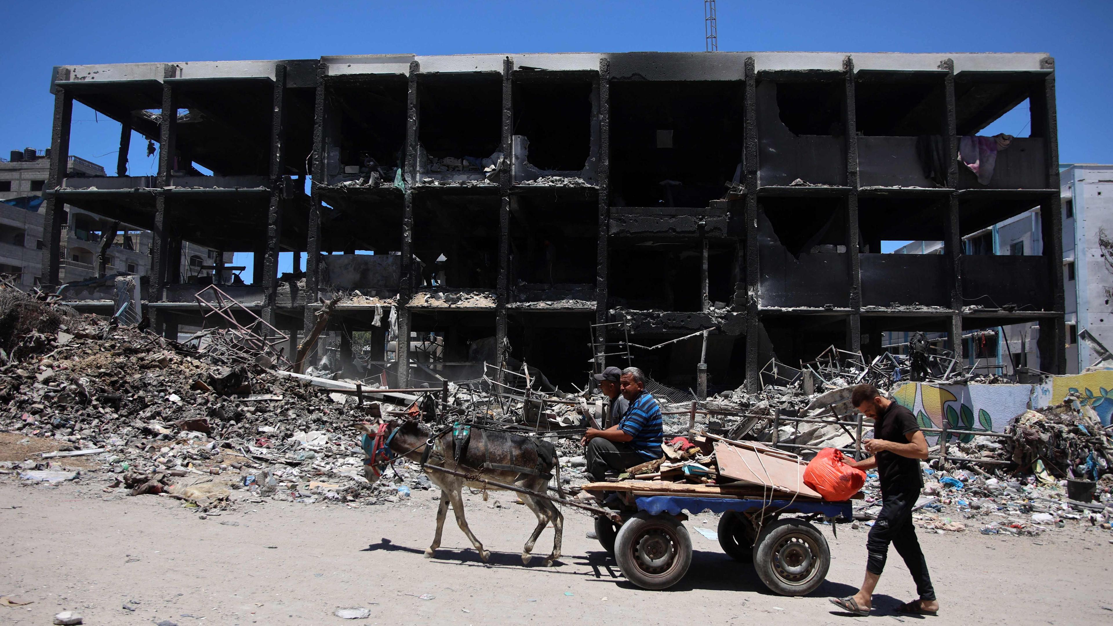 L’espoir d’un cessez-le-feu dans la bande de Gaza ressurgit alors que les dégâts  y sont considérables, sans même parler du bilan humain.