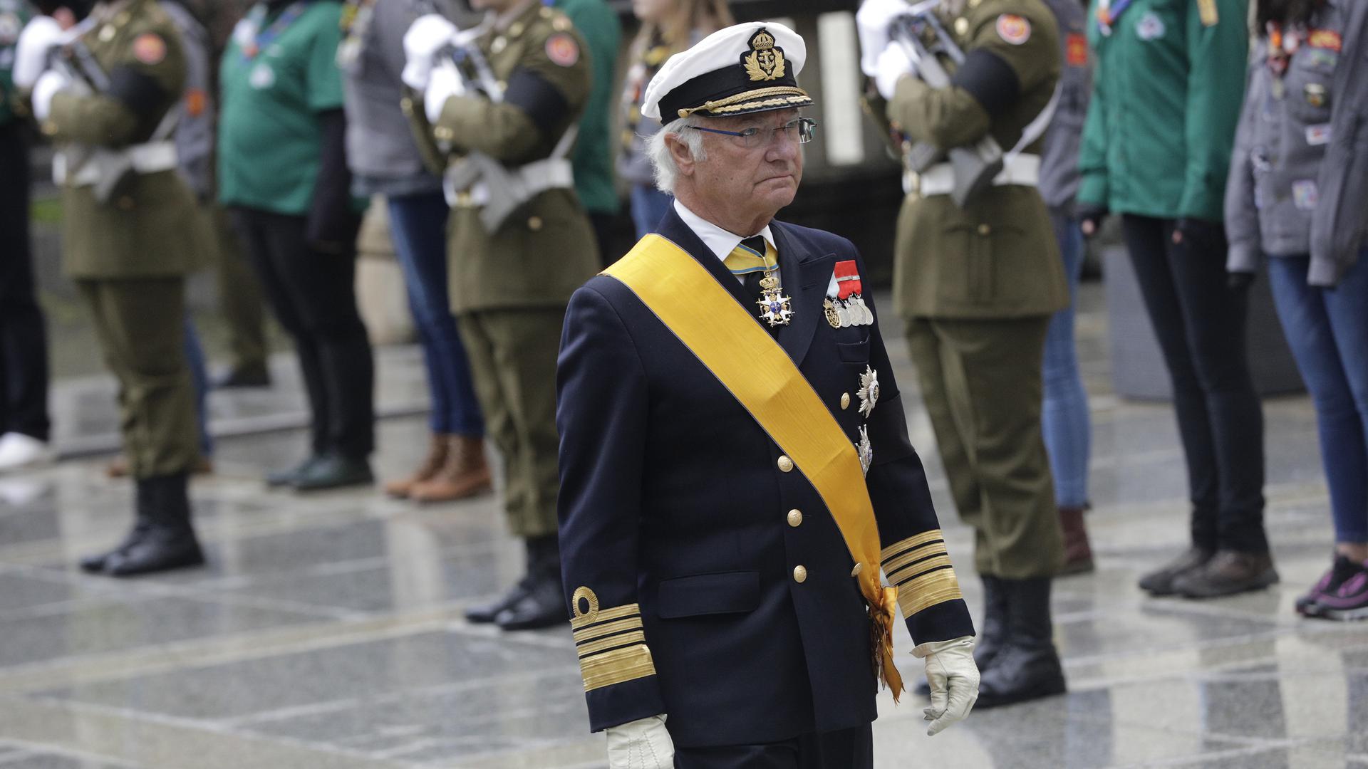 Le roi Carl Gustav de Suède