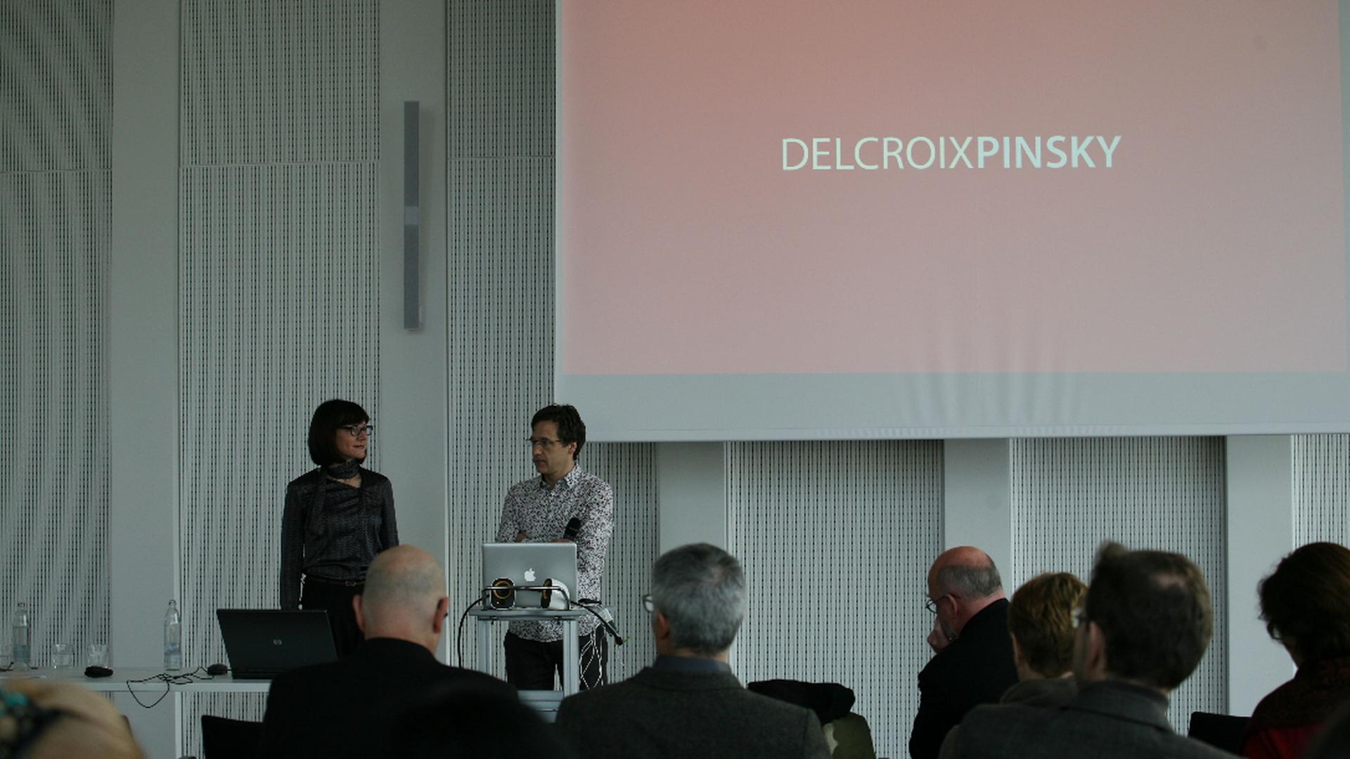 Stéphanie Delcroix et Michael Pinsky ont présenté leur projet à Esch-Belval le lundi 3 février 2014.
