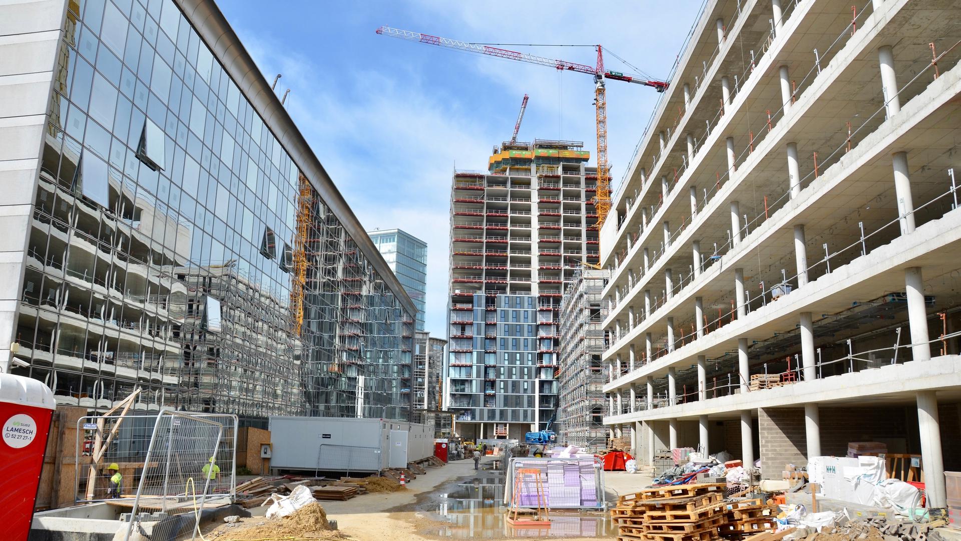 Un des défis du Fonds Kirchberg sera de loger 25.000 habitants sur le plateau d'ici 2030. Un travail à plein-temps pour la présidence.