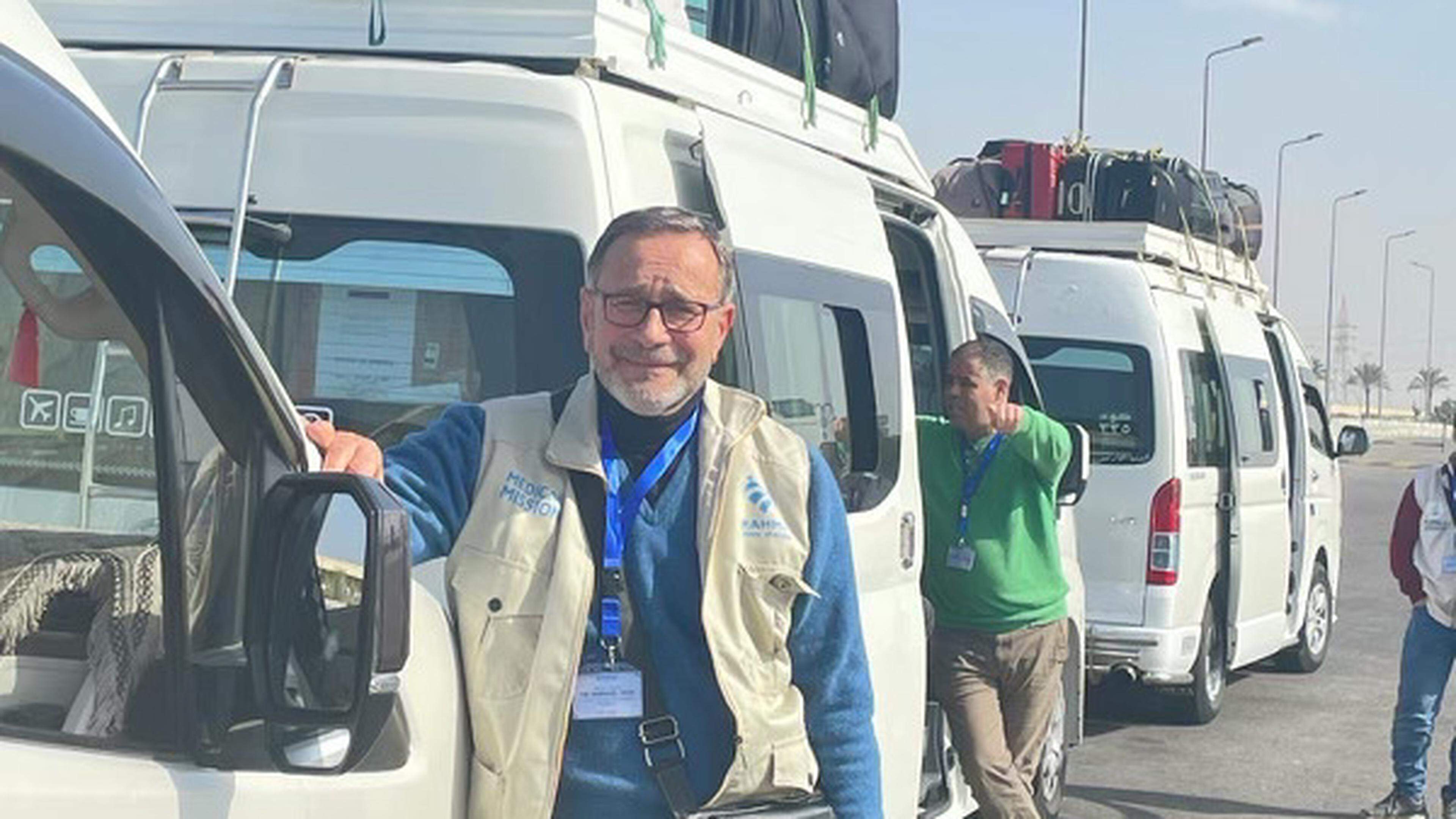 Le médecin lorrain a réussi à sortir de l’enclave palestinienne, une heure avant la fermeture du poste de Rafah le 6 mai.