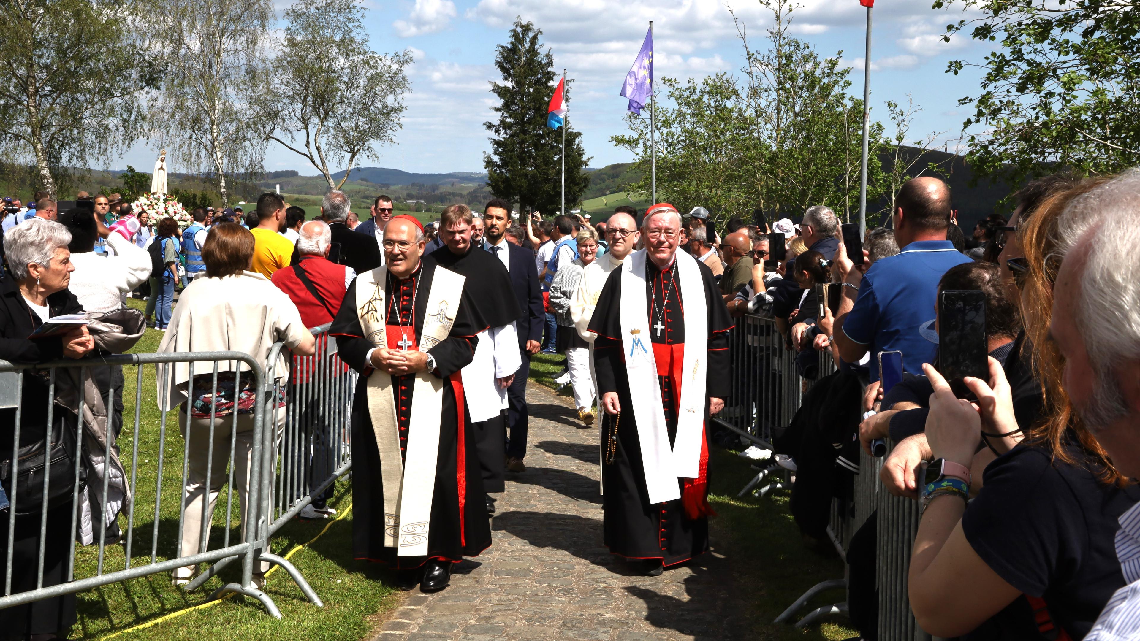 Visitors to the Fatima pilgrimage in Wiltz should note that