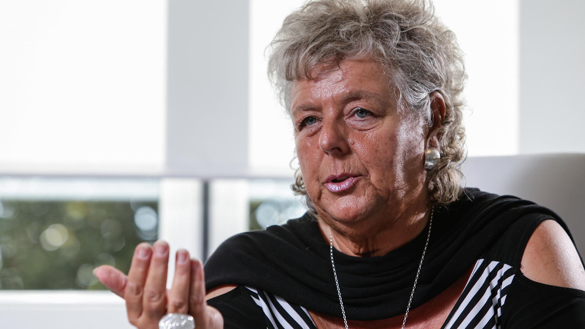 La ministre de la Culture, Maggy Nagel, le 3 septembre 2014