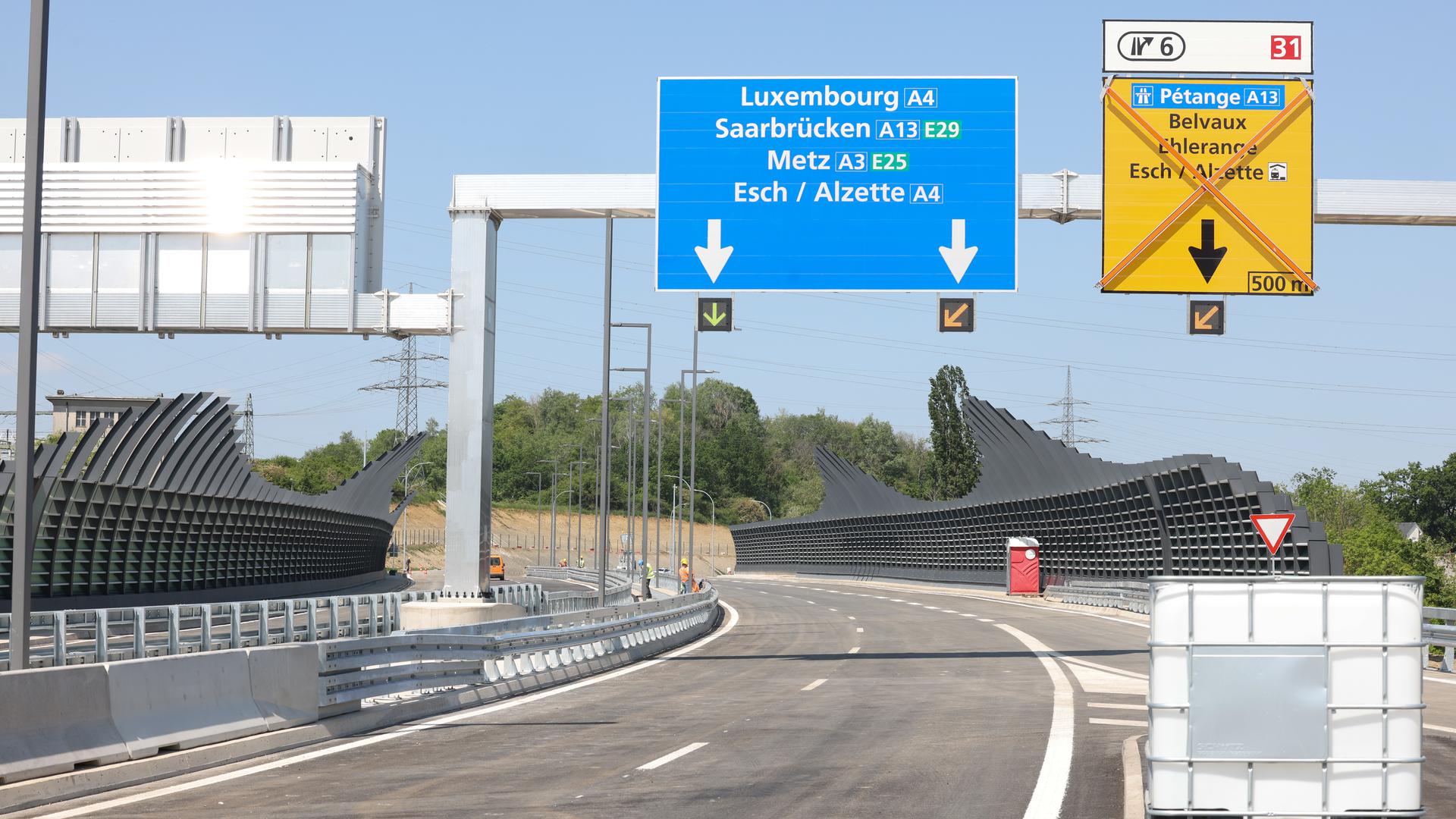 L'ouverture de la route de liaison 2x2 voies entre le tunnel Micheville et l'A4 aura lieu lundi soir.