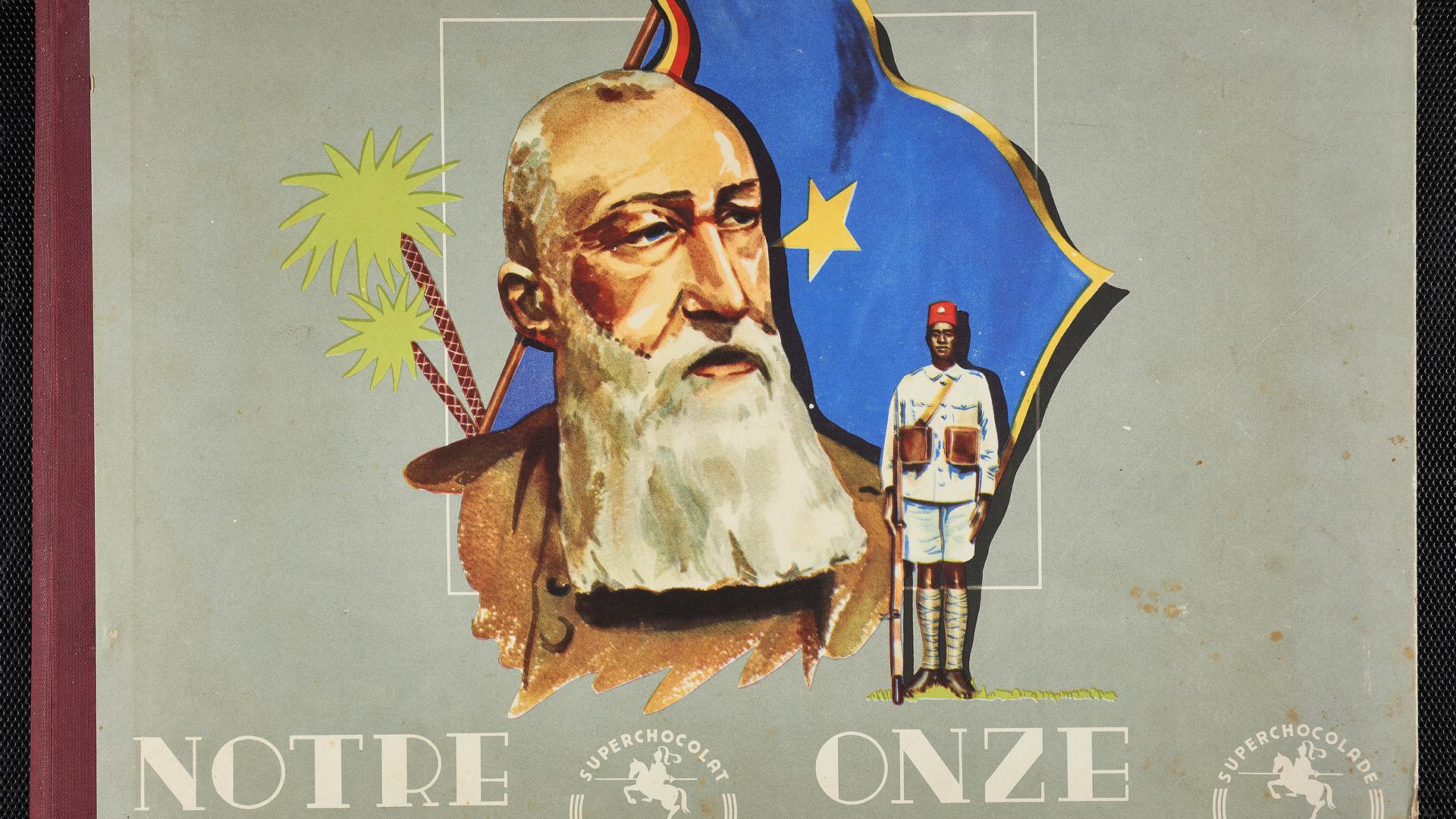 «Notre Congo», album de collection de chromolithographies, Chocolat Jacques, 1948.
