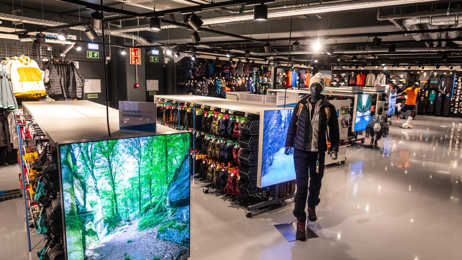 L'enseigne mise sur quelques sports urbains, plutôt qu'une sélection plus large.