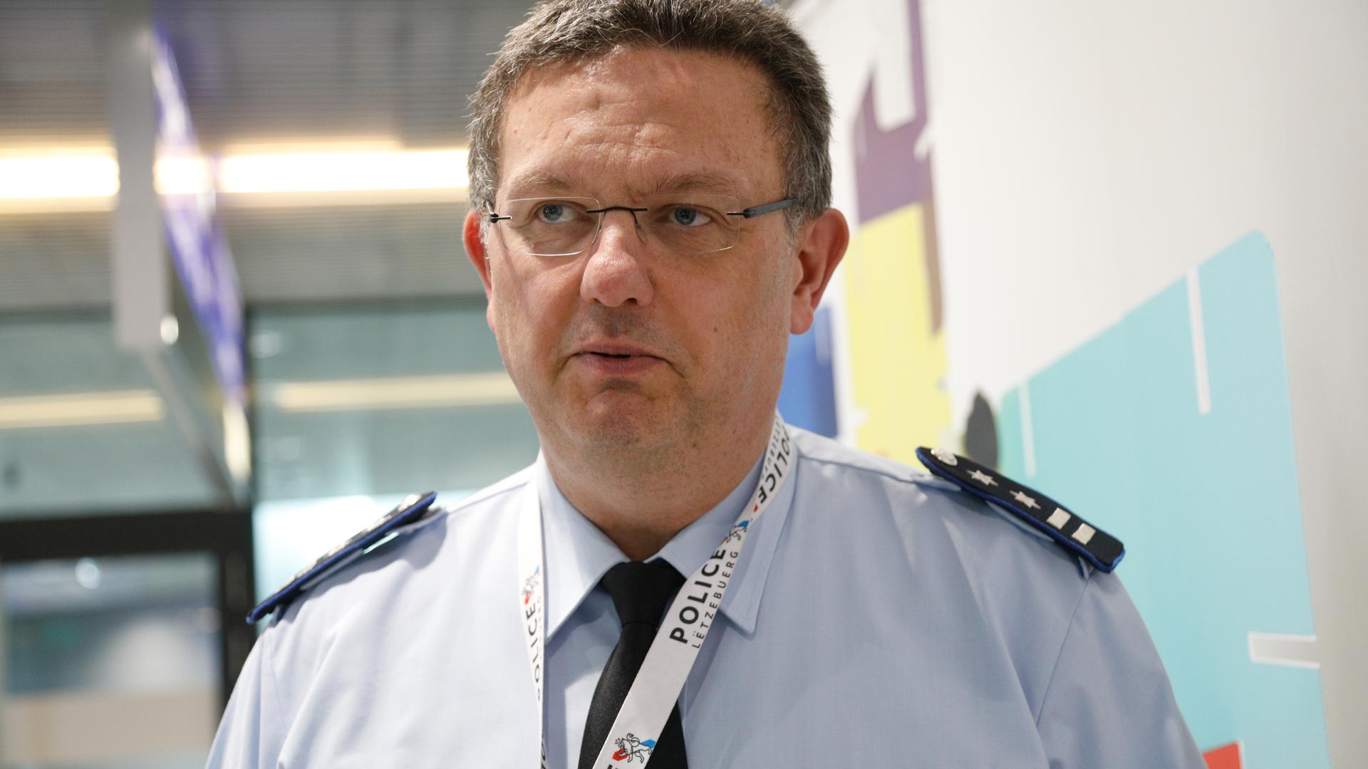 Christian Steichen, le directeur de l'Unité de la Police de l'Aéroport (UPA).