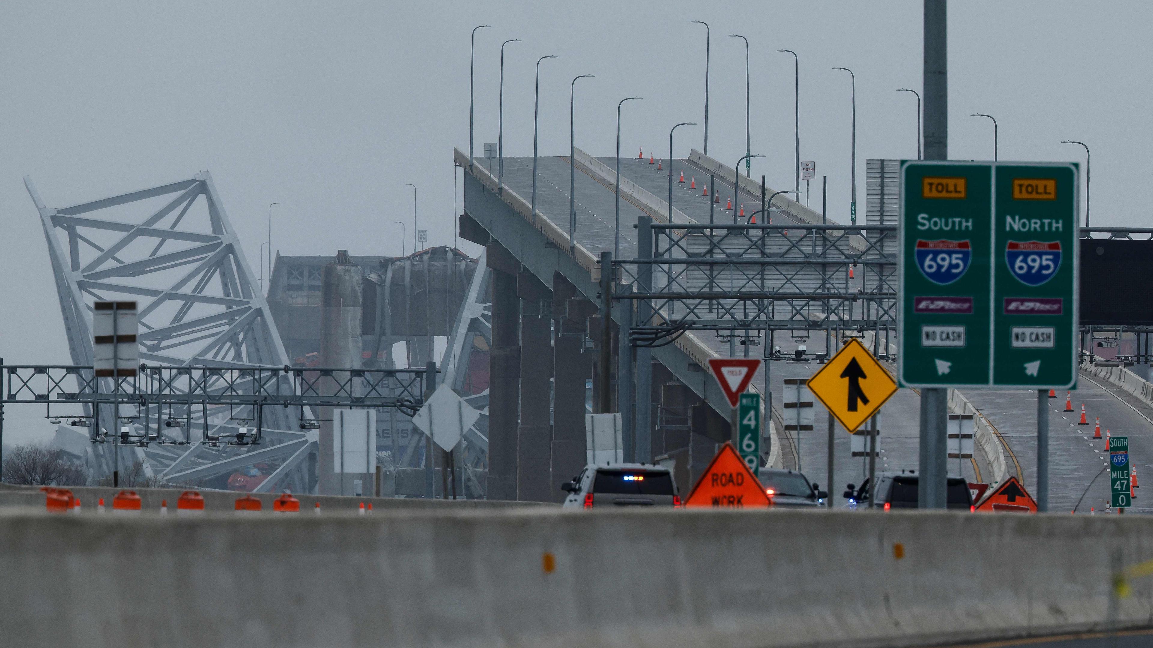 Le pont Francis Scott Key de Baltimore s’est effondré mardi après qu’un navire ait percuté un des piliers.