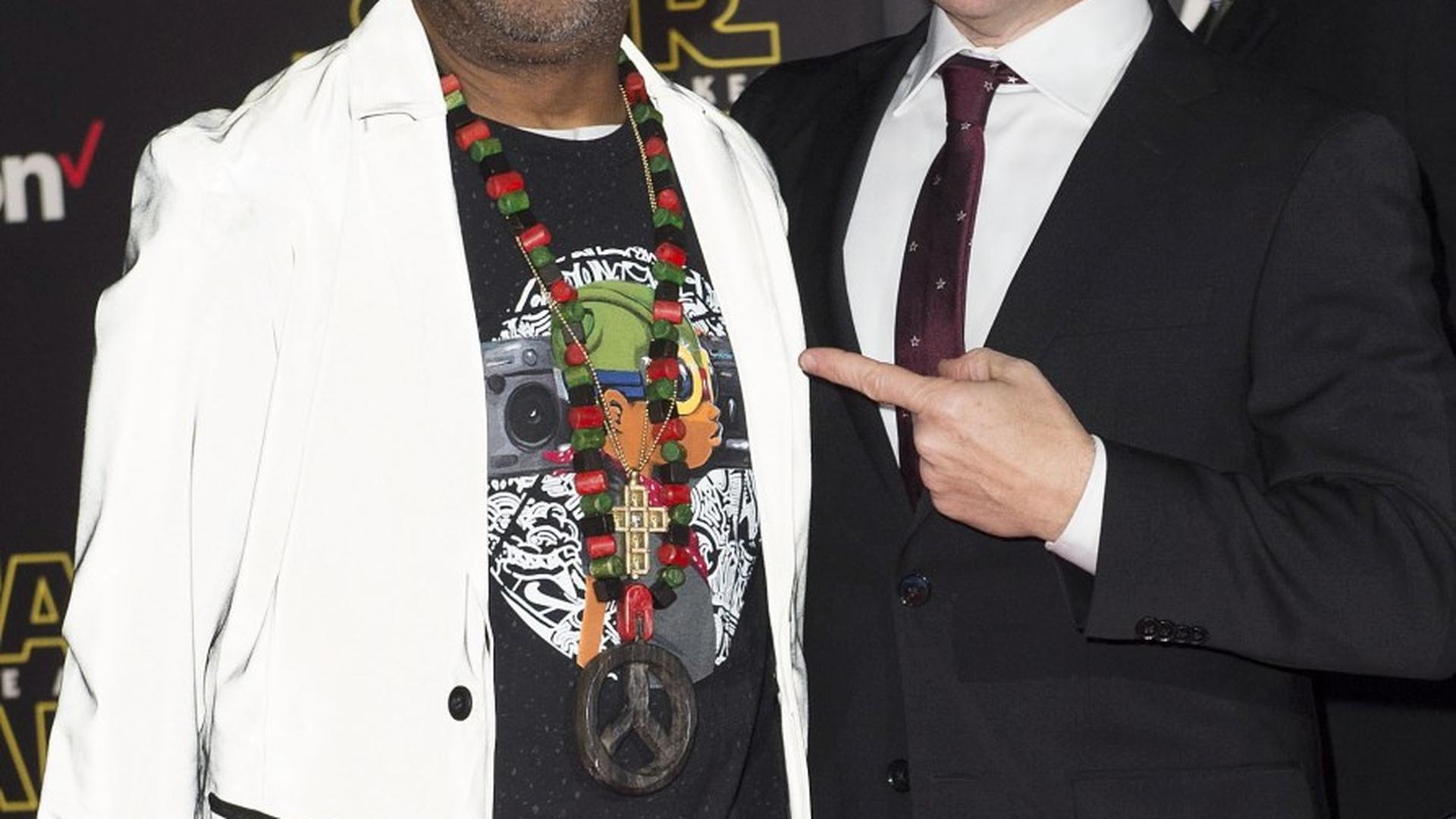 Le réalisateur Spike Lee (à g.) et J.J. Abrams.