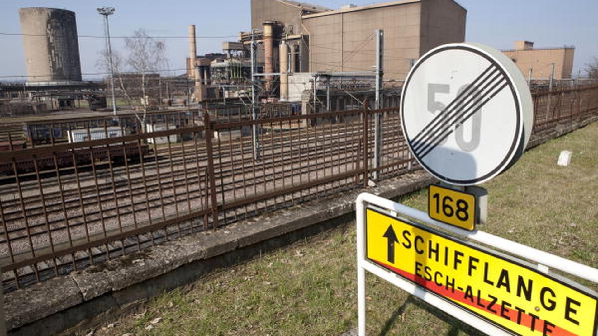 Le site d'ArcelorMittal à Schifflange.