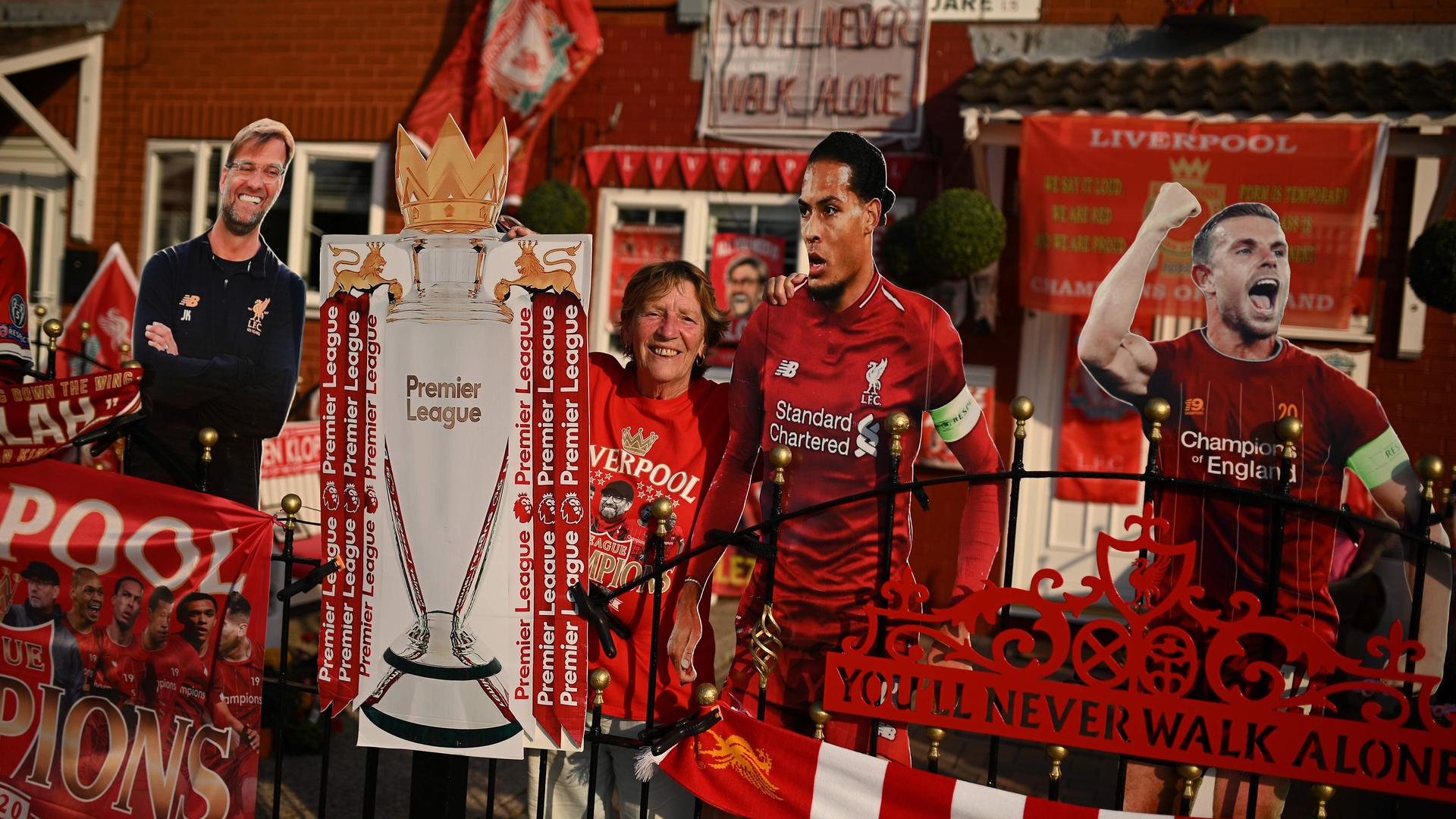 Les supporters des Reds ont savouré le 19e titre de l'histoire du club.