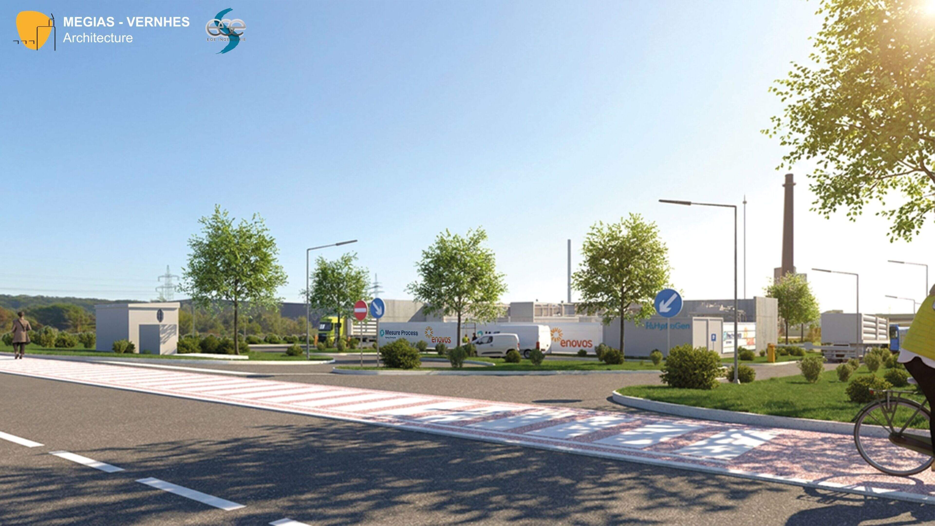 Construction on first green hydrogen production si
