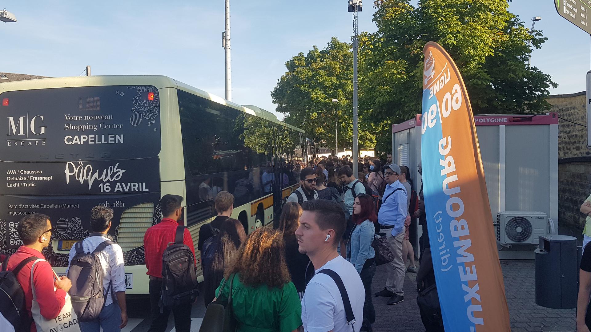 Depuis lundi, les usagers des trains des lignes L60 et L90 doivent emprunter des bus de substitution entre Bettembourg et Luxembourg-Ville.
