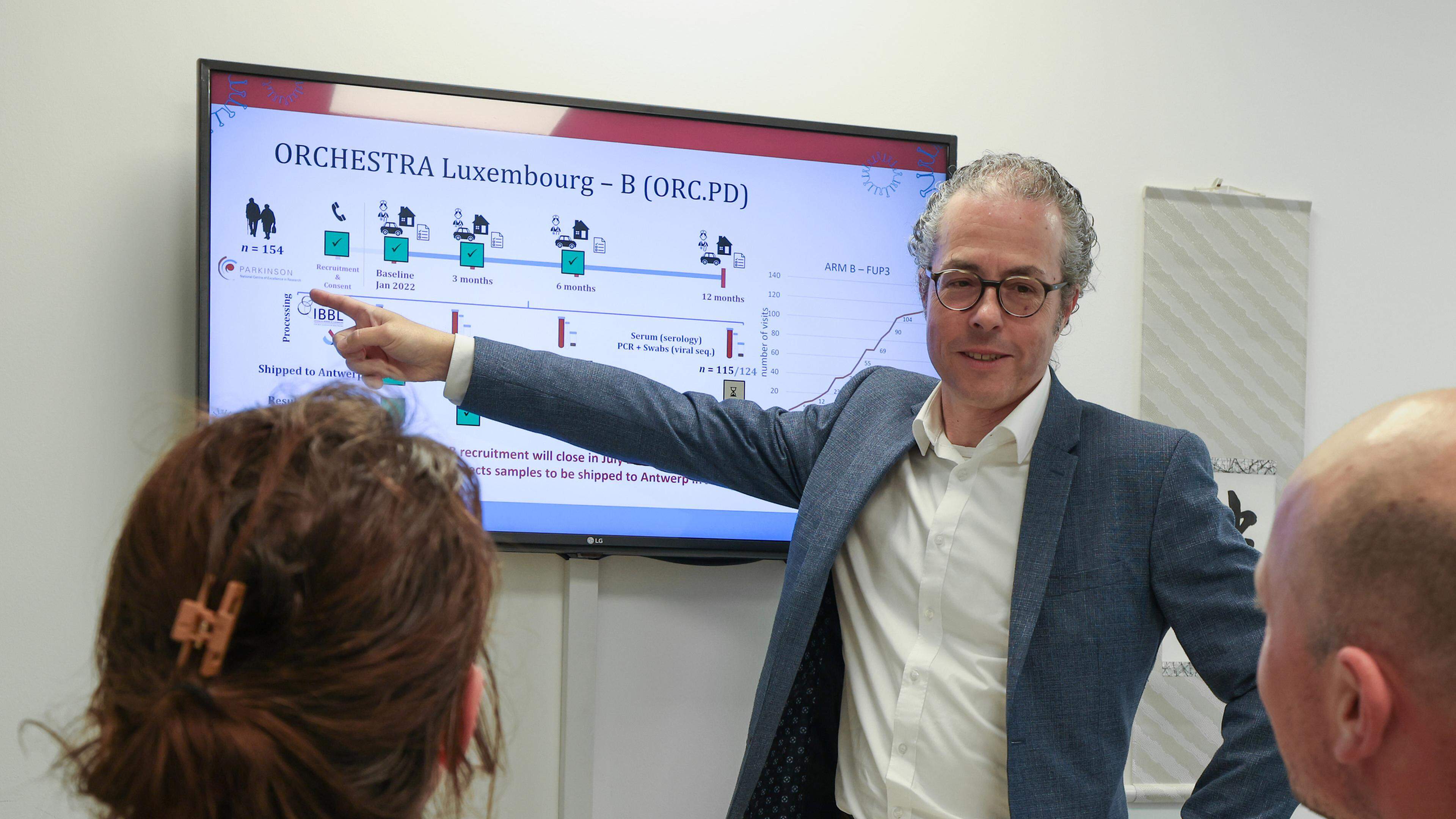 Rejko Krüger is at the forefront of Parkinson’s research in Luxembourg