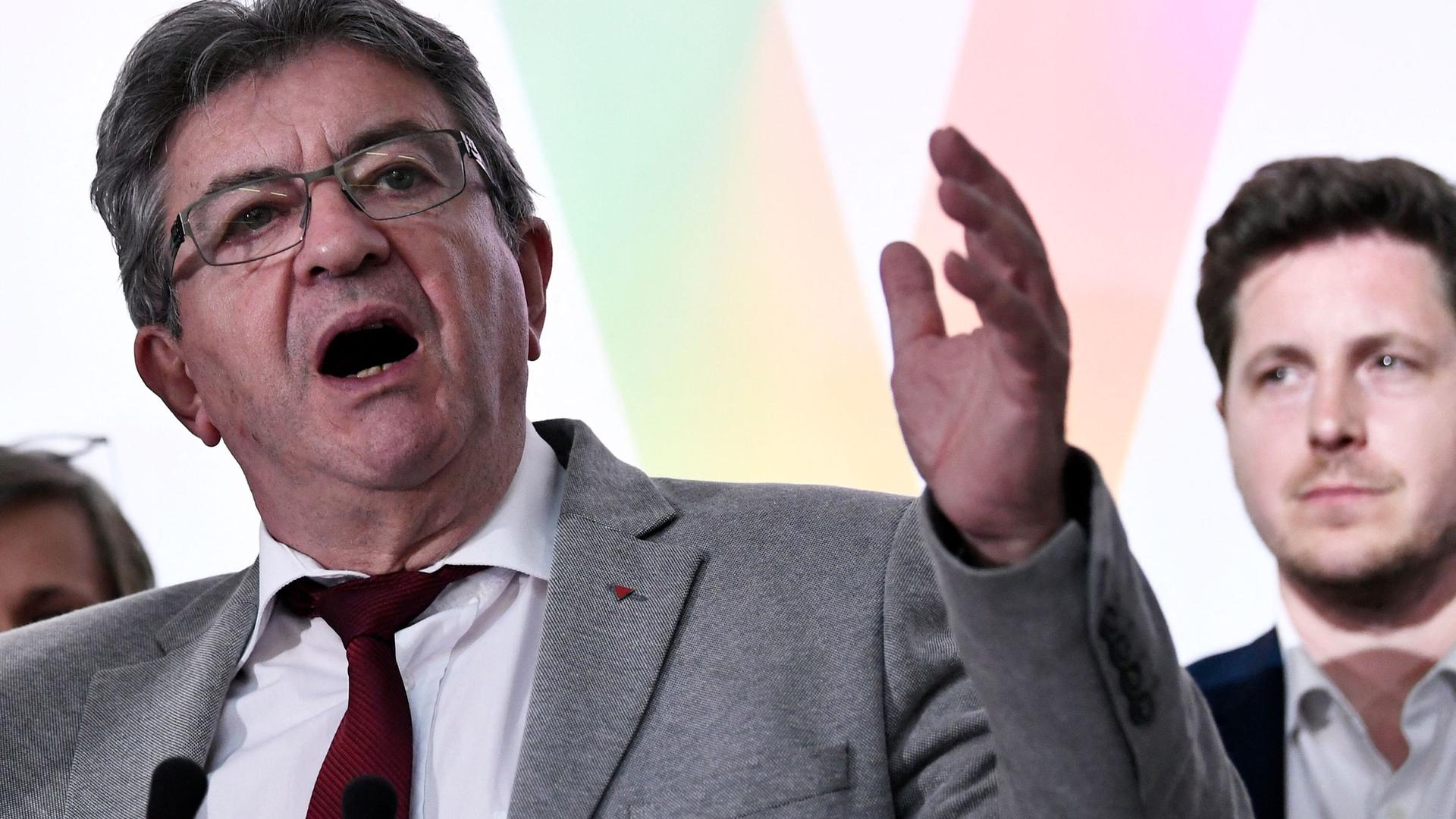 Les résultats du premier tour des élections législatives ont été un grand succès pour le populiste de gauche Jean-Luc Mélenchon.