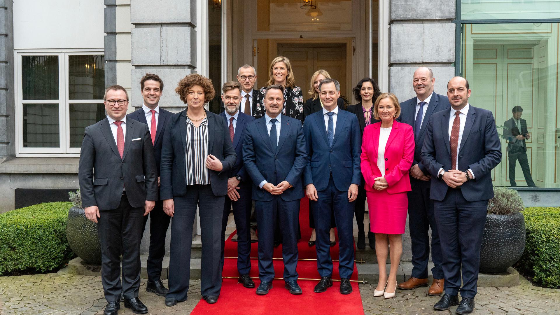 Le gouvernement luxembourgeois a été représenté par Xavier Bettel, Paulette Lenert, Taina Bofferding, Franz Fayot, Claude Haagen mais aussi Marc Hansen.