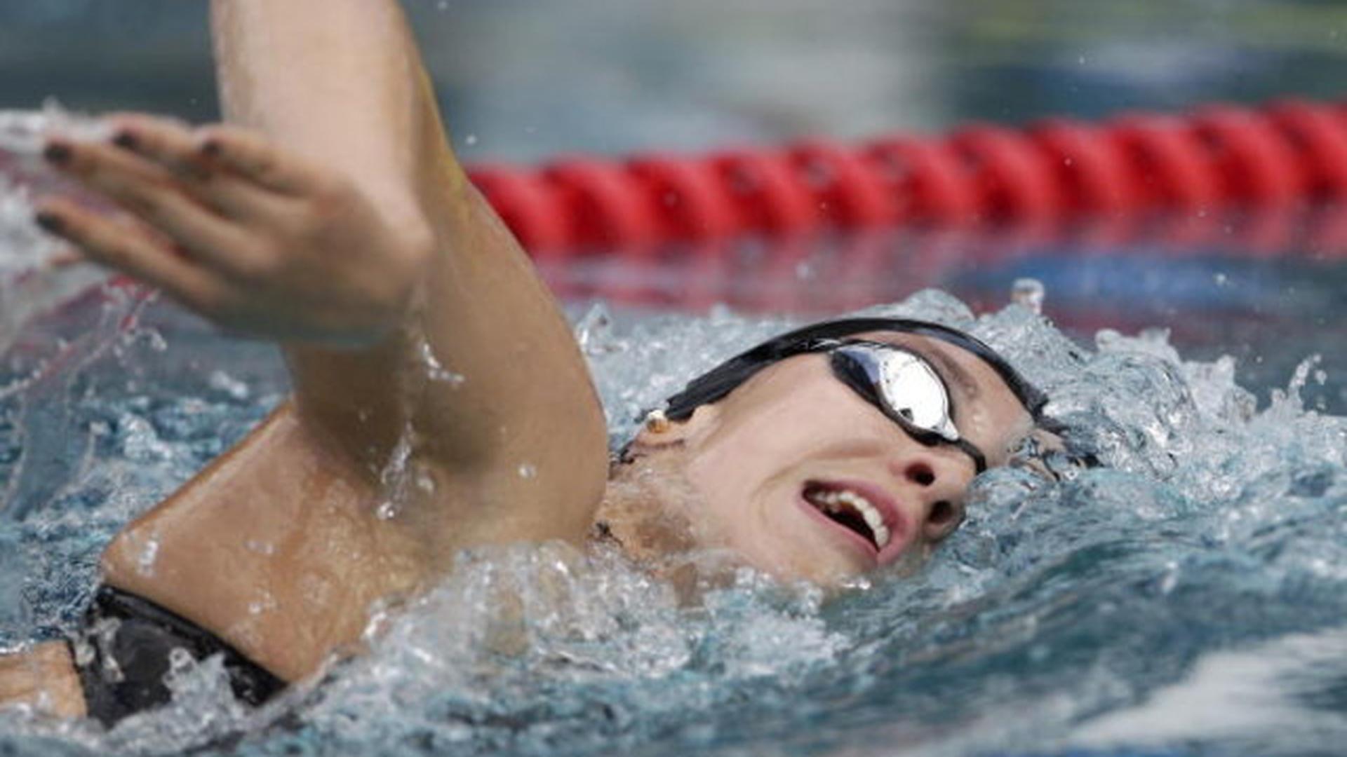 Charné Olivier et le relais 4x100m nage libre féminin a pris la deuxième place
