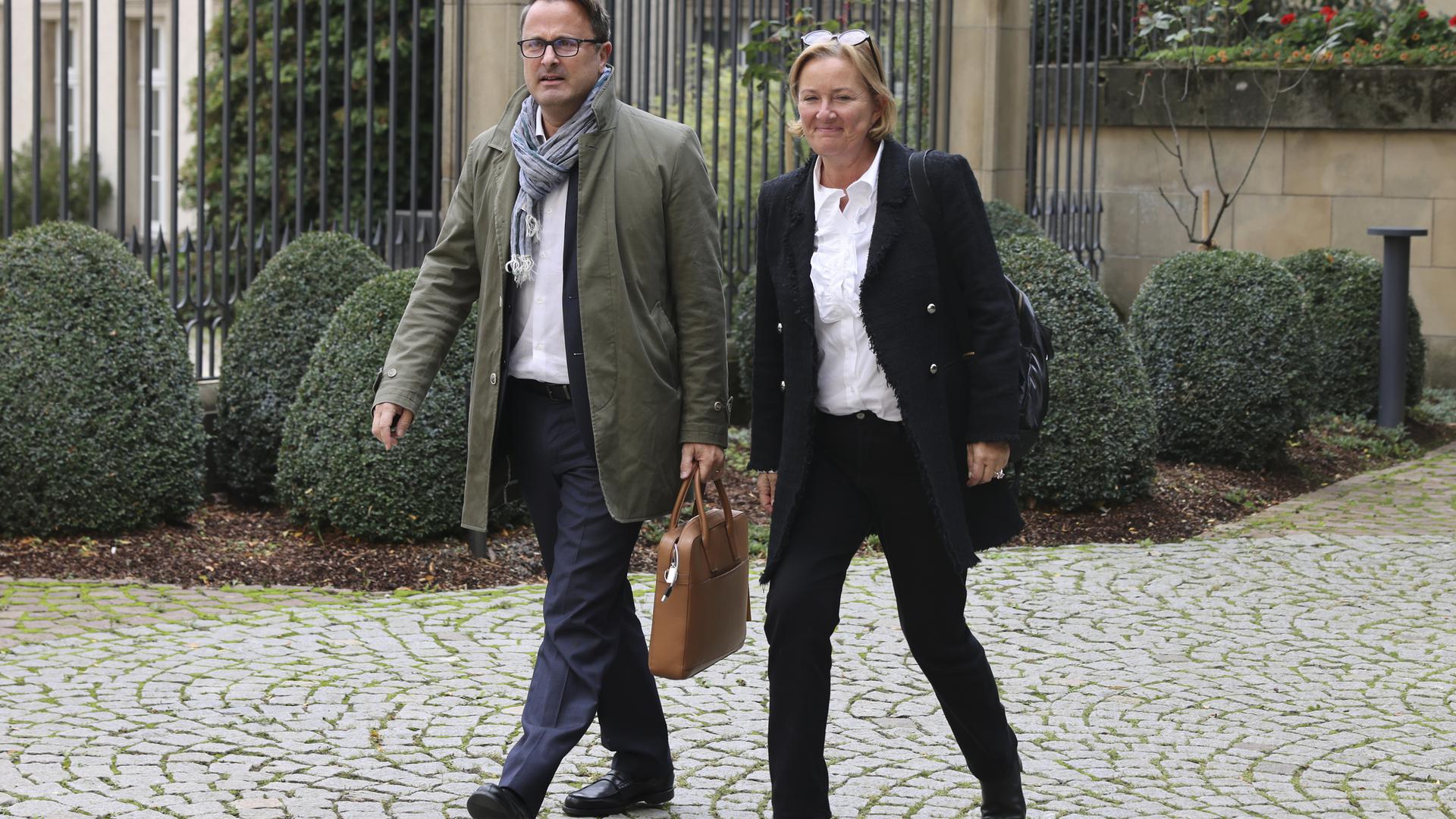 Xavier Bettel et Paulette Lenert, deux candidats rivaux pour le poste de Premier ministre en 2023?
